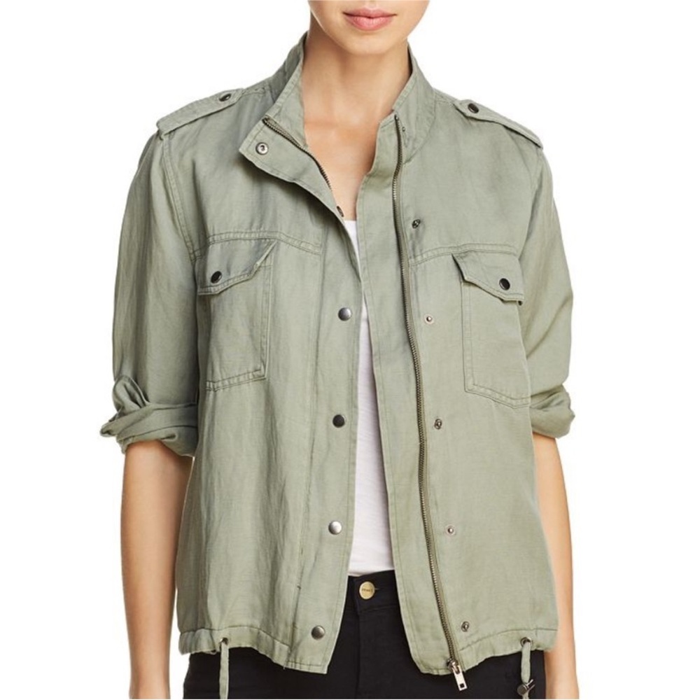 Rails Collins Military Utility Jacket Sage Green Small - Picture 2 of 16